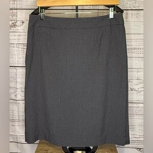 Calvin Klein Charcoal Pencil Skirt